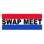 Swap Meet 2.5' x 6' Vinyl Business Banner