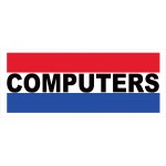 Computers 2.5' x 6' Vinyl Business Banner