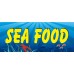 Seafood Simple 2.5' x 6' Vinyl Business Banner