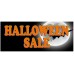 Halloween Sale Full Moon 2.5' x 6' Vinyl Business Banner
