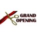 Grand Opening Ribbon 2.5' x 6' Vinyl Business Banner