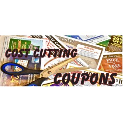 Cost Cutting Coupon 2.5' x 6' Vinyl Business Banner