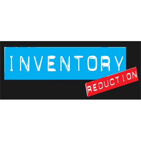 Inventory Reduction 2.5' x 6' Vinyl Business Banner