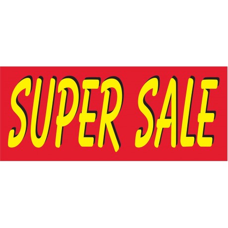 Super Sale Bright 2.5' x 6' Vinyl Business Banner