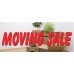 Moving Sale 2.5' x 6' Vinyl Business Banner