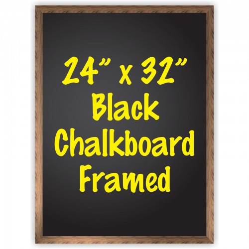 24"x32"  Black Chalkboard A Frame Insert Panel 