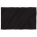 Solid Black 3' x 5' Polyester Flag, Pole and Mount