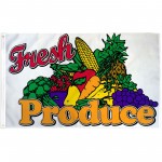Fresh Produce 3' x 5' Polyester Flag