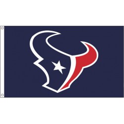 Houston Texans Mascot 3' x 5' Polyester Flag