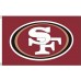 San Francisco 49ers 3' x 5' Polyester Flag, Pole and Mount