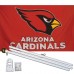 Arizona Cardinals 3' x 5' Polyester Flag, Pole and Mount