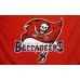 Tampa Bay Buccaneers 3' x 5' Polyester Flag, Pole and Mount