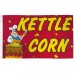 Kettle Corn 3' x 5' Polyester Flag - 5 Pack