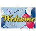 Welcome Balloons 3' x 5' Polyester Flag