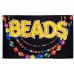 Beads 3' x 5' Polyestser Flag, Pole and Mount