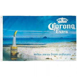 Corona Extra Beach 3' x 5' Polyester Flag