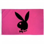 Playboy Bunny Pink 3' x 5' Polyester Flag