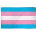 Transgender Pride 3' x 5' Polyester Flag, Pole and Mount