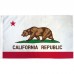 California State 2' x 3' Polyester Flag, Pole and Mount