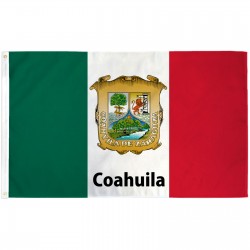 Coahuila Mexico State 3' x 5' Polyester Flag