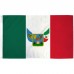 Hidalgo Mexico State 3' x 5' Polyester Flag, Pole and Mount
