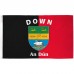 Down Ireland County 3' x 5' Polyester Flag, Pole and Mount