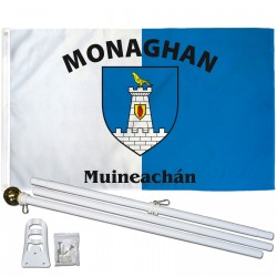 Monaghan Ireland County 3' x 5' Polyester Flag, Pole and Mount