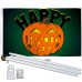 Happy Halloween 3' x 5' Polyester Flag, Pole and Mount