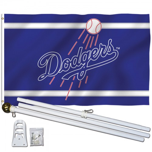 MLB Los Angeles Dodgers Car Flag