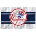 New York Yankees Logo 3' x 5' Polyester Flag, Pole and Mount