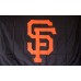 San Francisco Giants 3' x 5' Polyester Flag, Pole and Mount