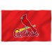 St. Louis Cardinals 3' x 5' Polyester Flag, Pole and Mount