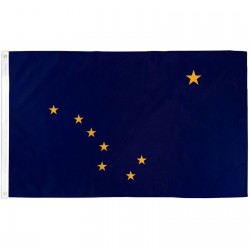 Alaska State 3' x 5' Polyester Flag