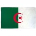 Algeria 3' x 5' Polyester Flag, Pole and Mount