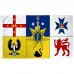 Australia Royal Standard 3' x 5' Polyester Flag, Pole and Mount