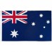 Australia 3' x 5' Polyester Flag, Pole and Mount