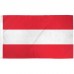 Austria 3' x 5' Polyester Flag, Pole and Mount