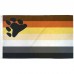 Rainbow Male Bear Pride 3' x 5' Polyester Flag, Pole and Mount
