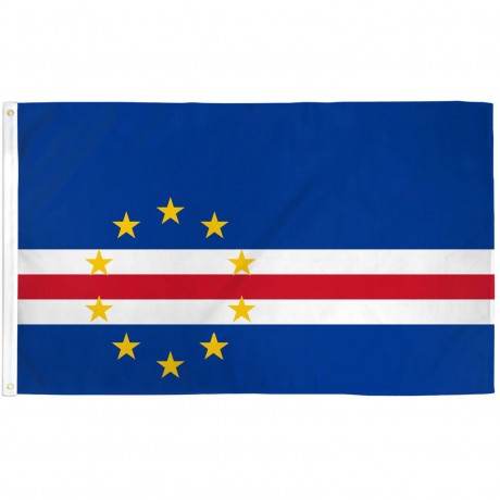 Cape Verde 3' x 5' Polyester Flag