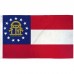 Georgia State 3' x 5' Polyester Flag