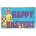 Happy Easter 3' x 5' Polyester Flag, Pole and Mount