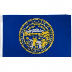 Nebraska State 3' x 5' Polyester Flag