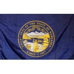 Nebraska 3'x 5' Solar Max Nylon State Flag