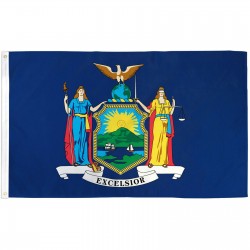 New York State 3' x 5' Polyester Flag