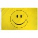 Yellow Smiley Face 3' x 5' Polyester Flag, Pole & Mount