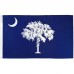 South Carolina State 3' x 5' Polyester Flag, Pole and Mount