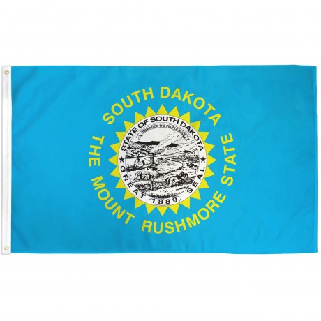 South Dakota State 3' x 5' Polyester Flag