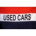 Used Cars Patriotic 3' x 5' Polyester Flag, Pole and Mount
