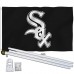 Chicago White Sox 3' x 5' Polyester Flag, Pole and Mount