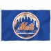 New York Mets 3' x 5' Polyester Flag, Pole and Mount